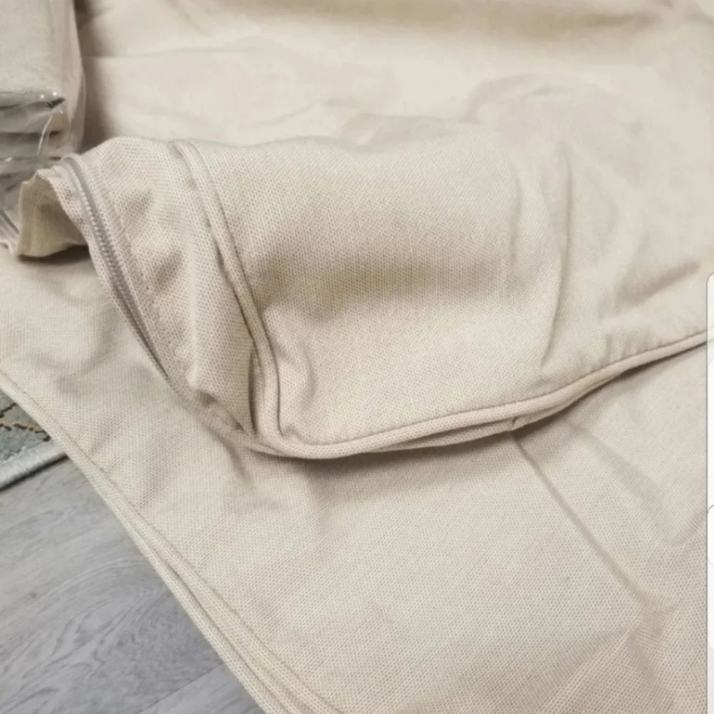 New Pottery Barn Sunbrella Torrey chair SLIPCOVER for cushions beige tan